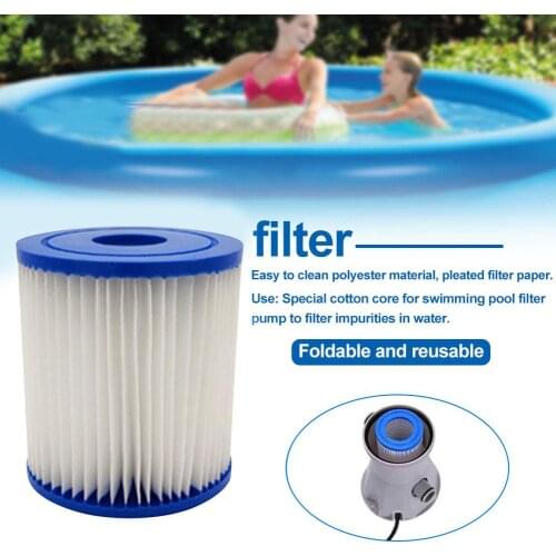 Pools Accessories Pool Filter Foam Sponge Cartridge Type H Reusable Cleaner Pool Foam Filter Sponges Swim Tools