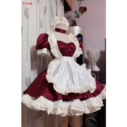 Anime Demon Slayer Tsuyuri Kanao Cosplay Costume Lovely Maid Outfit Activity Party Role Play Clothing High Quality Custom-Make