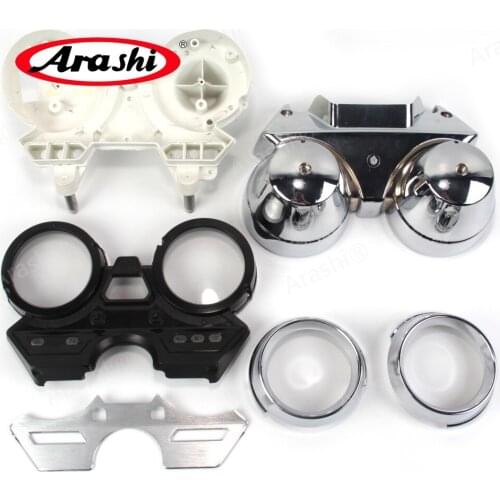 ARASHI Speedometer Gauges Cover For YAMAHA XJR400 XJR1300 2003 - 2008 Tachometer Odometer Display Kit Case 2004 2005 2006 2007
