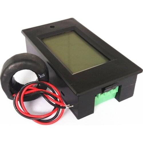 10pcs Digital Panel Meter AC 80-260V 100A 4IN1 voltage current power energy Voltmeter Ammeter With Coil CT