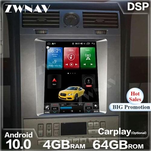 Tesla Style Screen For Lincoln Navigator 2005 2006 2007-2009 Android 10.0 Multimedia Player GPS Navi Auto Radio Stereo Head Unit