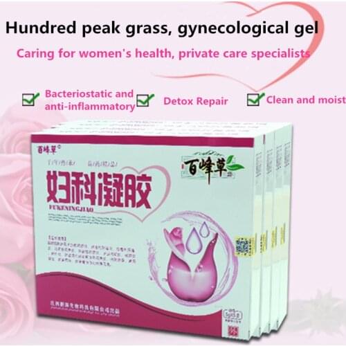 Original Gynecology Vaginitis Treatment Gel Anti Inflammation Vaginal Clean Gynecological Gel Female Vagina Care Clean Detox