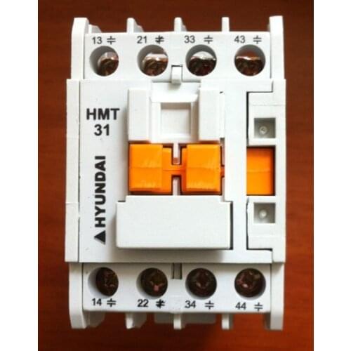HMT31/HMT-31 (3a+1b or 3NO+1NC, Coil Voltage DC 24V ), HYUNDAI AC Control Relays, New original authentic100