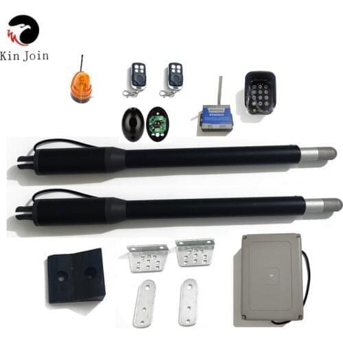 KinJoin Automatic Dual Arms Electric Swing Gate Controller Swing Operator Automatic Swing Door Operator