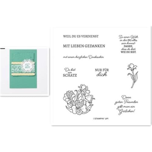 FLOWER Metal Cutting Dies and Stamps Stencils For Scrapbooking Stencils DIY Album Cards Decoration Embossing New Arrival 2021