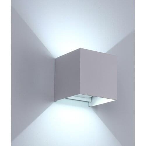 IP65 LED 6W 10W 12W Outdoor Waterproof Wall Lamp Adjustable Garden Light AC85-265 Indoor Corridor Stairs Bedroom Wall Light