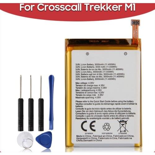 Original Replacement Phone Battery 3000mah For Crosscall Trekker M1