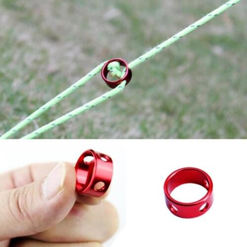 Tent Cord Fixing Circle Ring Stopper Outdoors Portable Buckle Camping Accessory Tent Cord