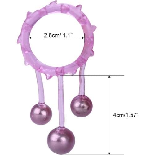 Cock Training Ring With Heavy Balls Vagina Massager Longer Lasting Strong Swing Penis Delay Ring No Vibrator Sex Toys for Men