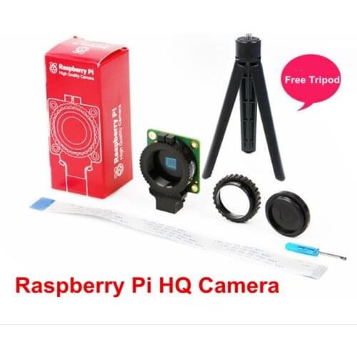 Raspberry Pi High Quality Camera 12.3MP IMX477 Sensor Supports Raspberry Pi HQ Camera with 16mm Telephoto Len / Wide Angle Len