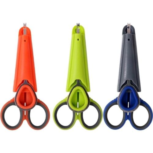 F1FD Fishing Pliers Scissors Line Cutter Remove Hook Tool for Fishing Box Pesca Accessories Portable Fishing Scissors