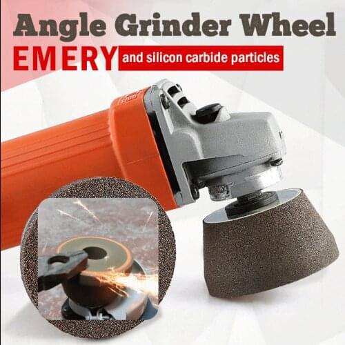75X40X25mm Angle Grinder Wheel 50/100 Grit Grinding Wheels Blades For Angle Grinder Grinding Worn Axe Blades Knife Blades