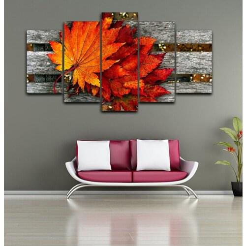 Modern Still Life 5 Piece Canvas Wall Arts Modular Painting Living Room Bedroom Decoration Pictures Home Decor