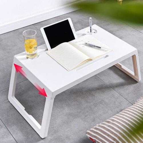 Foldable Notebook Laptop Table Heavy Load Computer Desk Stand Breakfast Serving Bed Tray for Bedroom Study Room