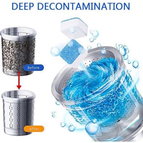 Fashion 1/5/10pcs Tub Cleaner Effervescent Deodorant Deep Washing Remover Cleaning Machine