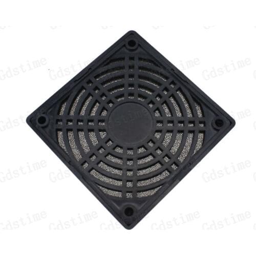 10 Pcs Gdstime 80mm 3 inches Machine Fan Case Dustproof Dust Grill Filter 8cm for 80*80mm DC Fans