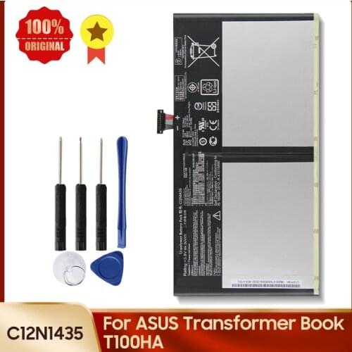 100% Original Battery C12N1435 for ASUS Transformer Book T100HA 7896mAh Genuine Replacement Battery