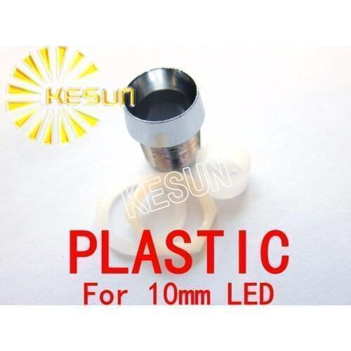 400PCS x 10mm Plastic LED Holder Socket for 10mm LED Diodes