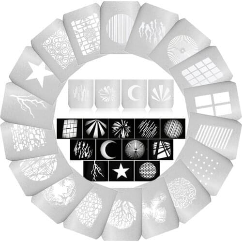 58 style DIY light tube background shape effect film LED condenser tube projection film graphic insert for OT1 OT1 PRO