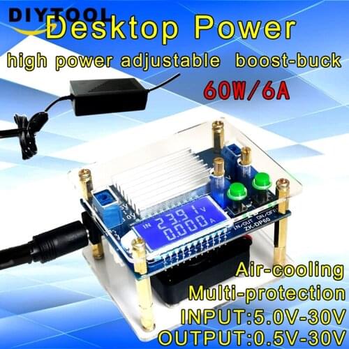 35W/60W Buck-Boost power supply module long handle to adjust constant voltage and current