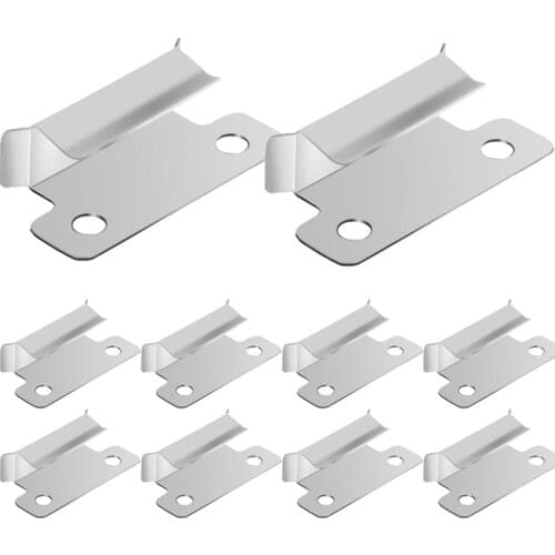 For Ender 3 Pro Bed Clips Clamp 7mm for Creality Ender 3 V2 Ender 3S 3D Printer Heated Bed Glass Bed Platform 10 Pack