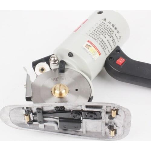 C-90B-1 Electric scissors cutter Handheld cutting machine for Leather cloth paper 90mm blade Tailor tools 110V/220V