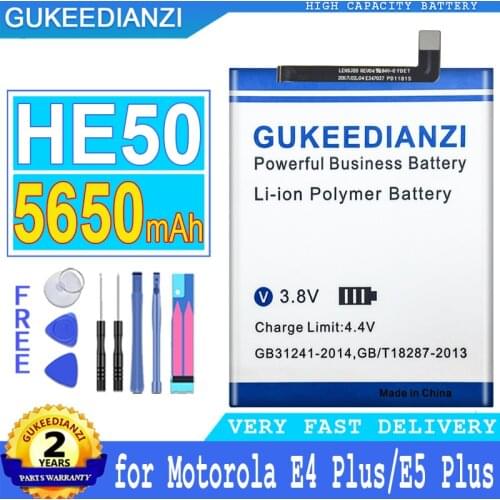 GUKEEDIANZI Motorola Moto E4 Batteries