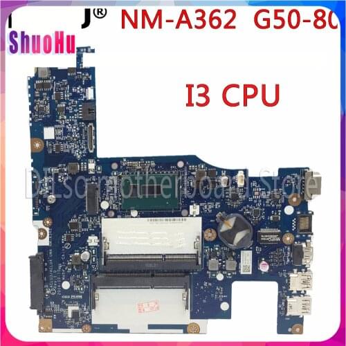 KEFU NM-A362 ACLU3/ACLU4 UMA NM-A362 Notebook I3 CPU For Lenovo G50-80 Laptop Motherboard DDR3 HM76 Intel Integrated