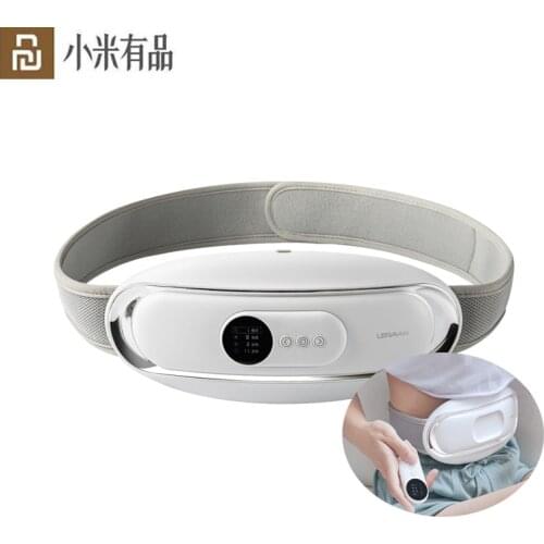 Youpin LERAVAN EMS Waist Massager Shiatsu Kneading Massage LED Infrared Heated Wireless Control Lumbar Electric Massager Relax