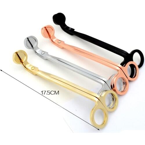 Stainless Steel Candle Scissors for Scented Candles Lovers Candle Wick Trimmer Candle Accessories H88F