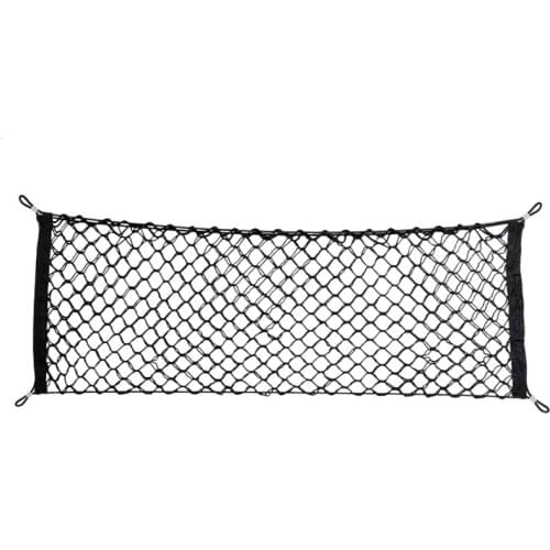 Nylon Car Storage Net Mesh Hatchback 90cm-35cm Rear Luggage Cargo Trunk extra Storage Organizer for SUV/RV hatchback