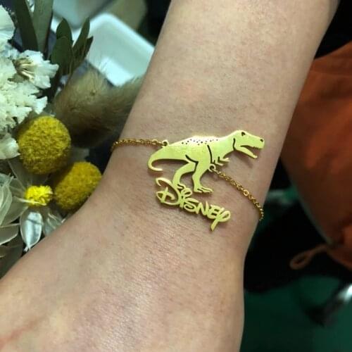 Personalised Baby Name Necklaces Custom Any Cartoon Character With Letter Necklace Stainless Steel Child Painting Jewelry Bijoux