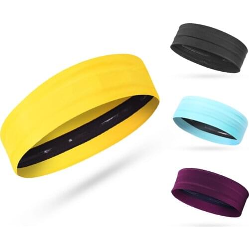 Ice Silk Headband Soft Ear Protection Cool Breathable Bandana Outdoor Sports Skin-friendly Cycling Running Headwear