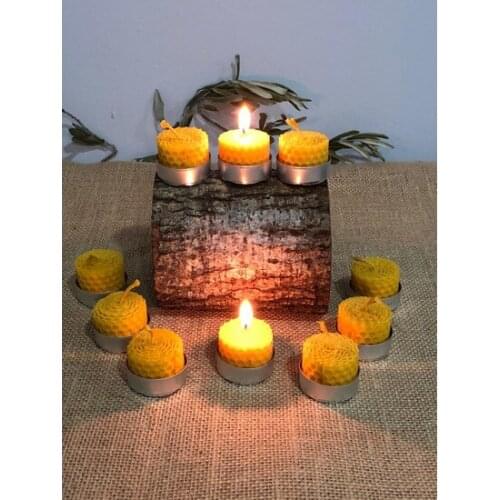 Olive Ephesus 10 Lu Tealight Wax Candle candles and scents свечи и ароматы velas y aromas
