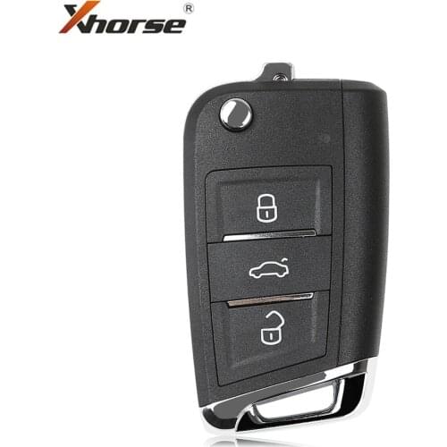 XHORSE XEMQB1EN Universal Super Remote Key MQB Style for VW With 3 Buttons Built-in Super Chip English Version