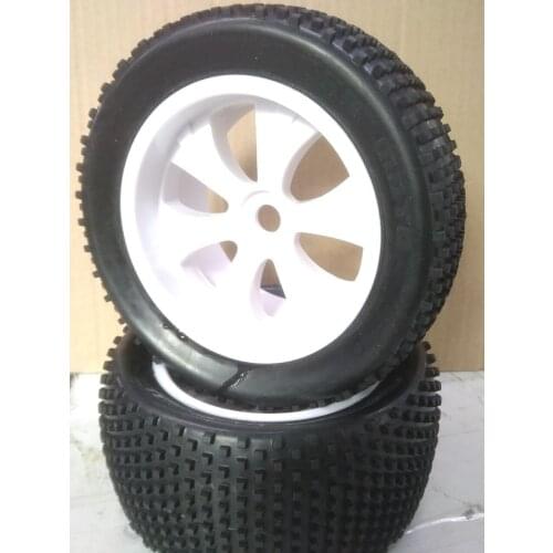 1/8 Truggy Tyre Set LPR 3.7" Rim, Fits To LRP Tyre 17mm hex 4pcs