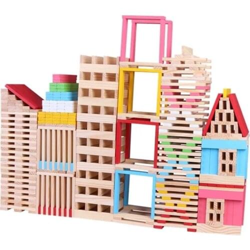 1PC Childrens wooden multi-function hexahedron beaded beaded treasure chest with music baby puzzle toy