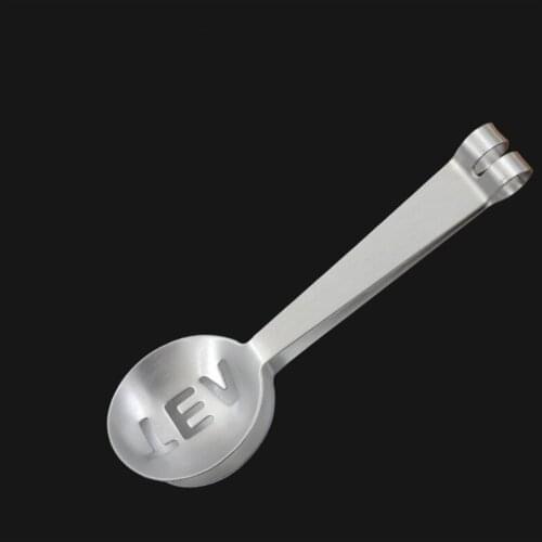 300pcs New Stainless Steel Tea bag Tongs Spoons Fruit Squeezer Holder Ice Cube Tongs Sugar Clip Holder Grip Home Kitchen tools