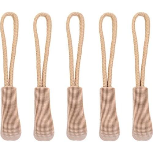5pcs/ pack) Anti-slip Zipper Puller Jacket Backpack Accessories Zippers Zip Fastener Pullers