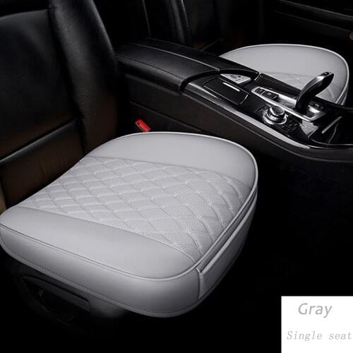 Auto Accessories Car Universal Seat Protective Cover Leather Seat Mat Non-slip Breathable Easy to Clean