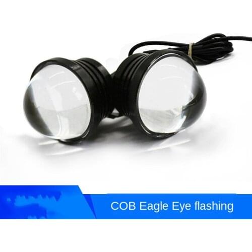Automotive Led Eagle-eye Driving Lights 5W High-power Flash Fisheye Lights Motorcycle Counterattack Lights Universal