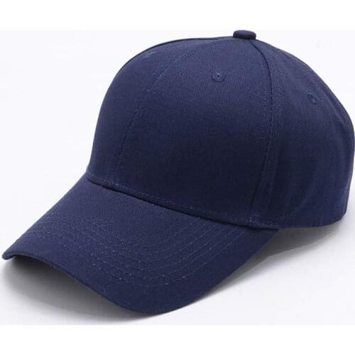 Plain Cotton Dad Hat Mens Baseball Cap Summer Casual Women Snapback Cap 6 Panel Navy Pink Grey Black White Wine Red Beige