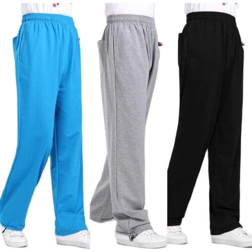 Plus Size Hip Hop Sportswear Sweatpants Men Casual Straight Loose Baggy Joggers Cotton Pants Solid Harem Trousers Man Clothes