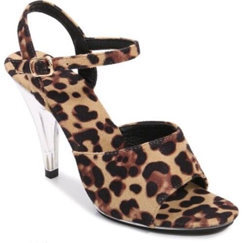 New fashion transparent sandals, summer, stage model catwalk high heel, 7-10 cm high heel sandals