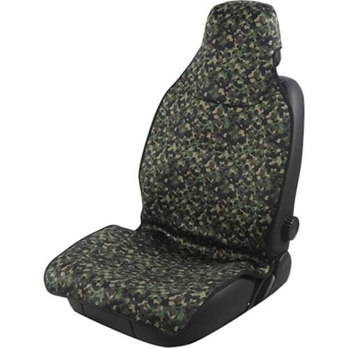 Car Front Seat Cover Universal Camouflage Neoprene Waterproof seat cushion decoracion para coches asientos For smart fortwo 1pc