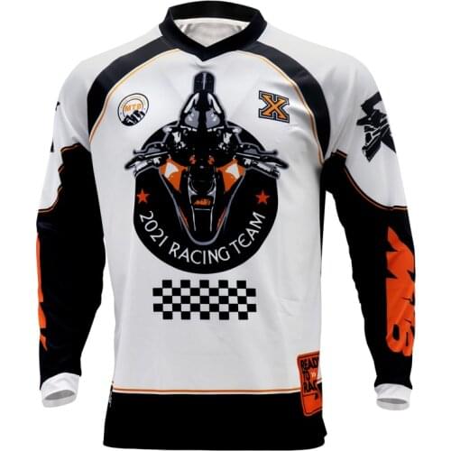 DH Pro MTB Motor Mountainbike Downhill Moto Jersey Mountain Bike Quick Drying Breathe Freely Long Sleeve