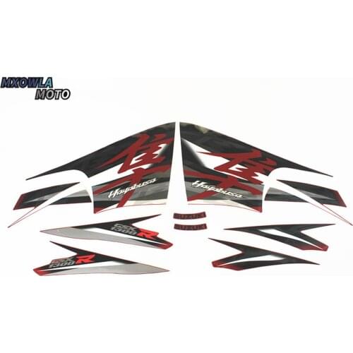 For HayabusaGSX1300R 08-14years Motorcycle Fuel Tank Sticker Warning Label Full 3M car sticker