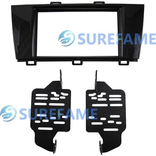 Double Din Car Fascia for Subaru Legacy Outback 2014+ Dash Kit Radio Stereo Install Kit Trim Audio Panel Facia Face Plate Bezel