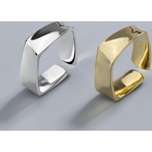 Gothic Punk Fashion Irregular Bump Convex Golden Ring Ring Width Open Finger Ring Womens Mens Ring Wedding Gift Halloween 2020