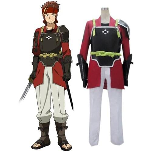 SAO Klein Cosplay Sword Art Online Salamander Klein Cosplay Costume Full Set Custom Made Any Size